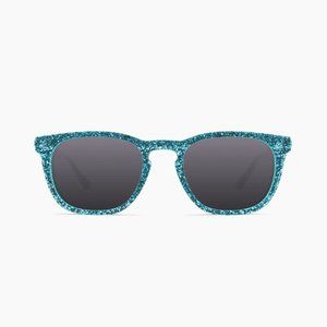 Pair Eyewear TWAIN Frame Topper - Aquamarine Glitter Sun Topper - BRAND NEW!